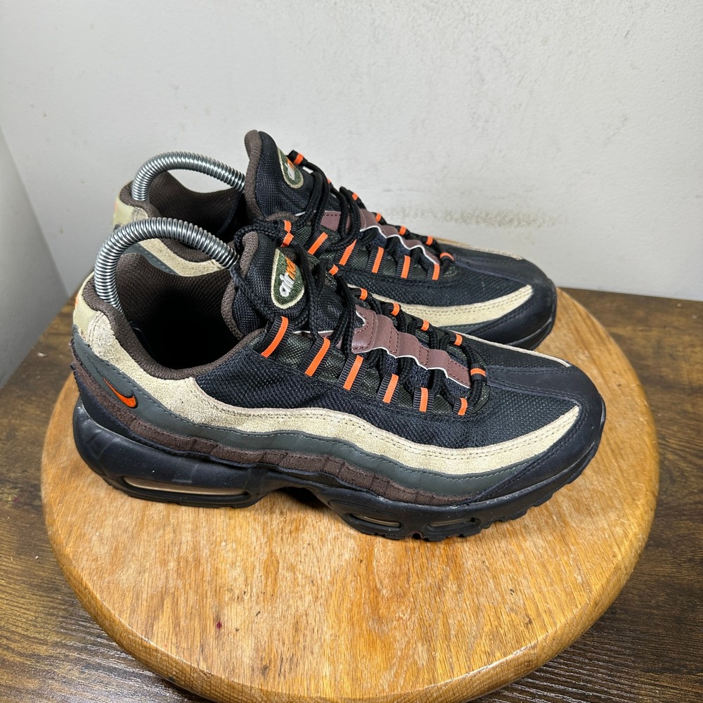 Nike Air Max 95 Rough Green Black Brown Orange DH4754-300 Mens Size 7